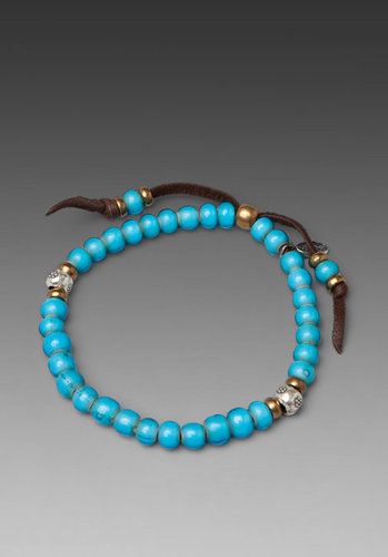 M.Cohen African Glass Trading Bead Bracelet