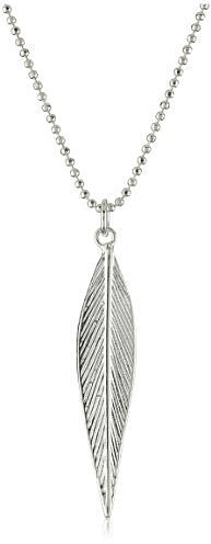 Sheila Fajl Silver-Plated Leaf Necklace