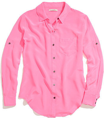 Silk boyshirt