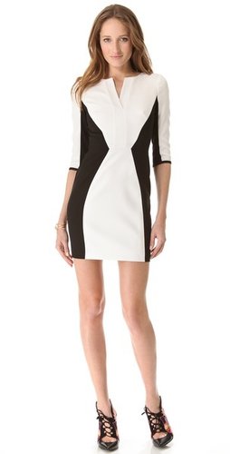Black halo Terri Contrast Dress