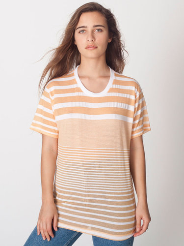 Unisex Multi-Stripe Tee