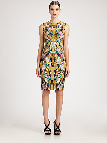 Alexander McQueen Dragonfly Jersey Dress