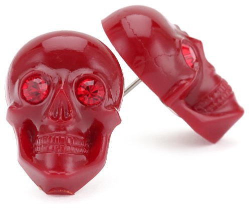 Brick Red Earrings