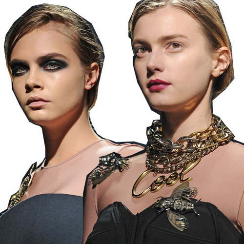 Pictures of Lanvin Beauty Look at Winter Paris Fashion Week