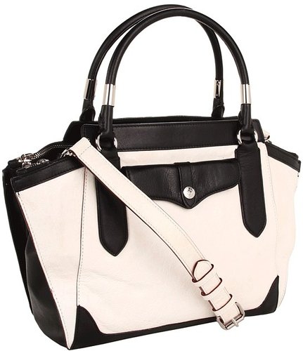 Rebecca Minkoff - Wes Mab Mini (White/Black) - Bags and Luggage
