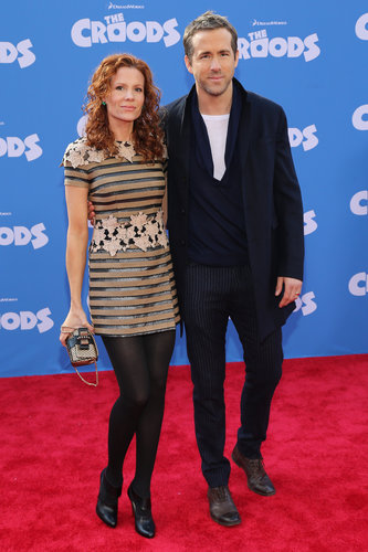 Blake Lively Supports Ryan Reynolds and Emma Stone at the Croods Premiere Blake Lively Supports Ryan Reynolds and Emma Stone at the Croods Premiere
