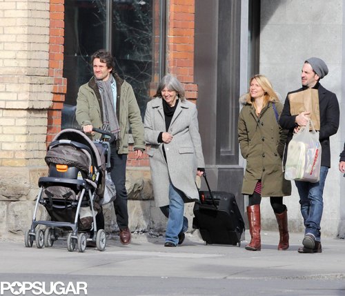 Claire Danes and Hugh Dancy Take Cyrus For a Stroll in Toronto Claire Danes and Hugh Dancy Take Cyrus For a Stroll in Toronto