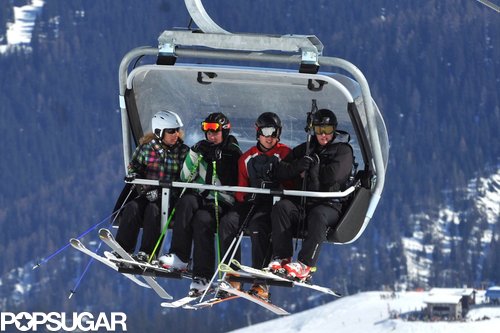 Kate Middleton Hits the Swiss Alps With William, Harry, and Friends Kate Middleton Hits the Swiss Alps With William, Harry, and Friends