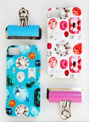 The Gemstone Collection ($40 each) for iPhone 4 or 5 shines bright like diamonds in the sk(iPhone). Surely, Rihanna-approved.
The Gemstone Collection ($40 each) for iPhone 4 or 5 shines bright like diamonds in the sk(iPhone). Surely, Rihanna-approved.