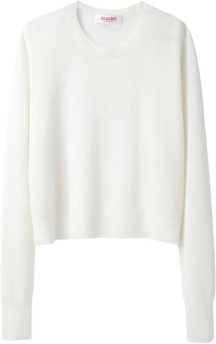Organic by John Patrick / Cropped Knit Pullover
