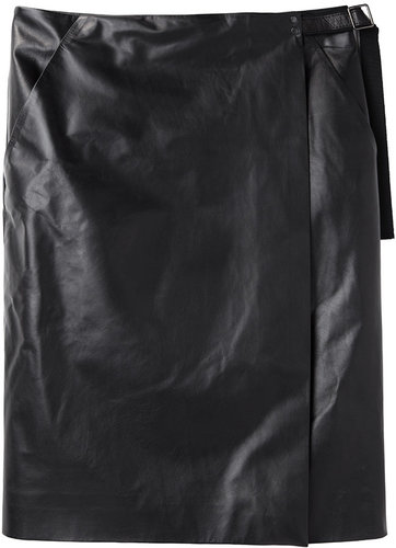 Proenza Schouler / Leather Wrap Skirt