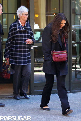 Katie Holmes spent time with her mom in NYC.
Katie Holmes spent time with her mom in NYC.
