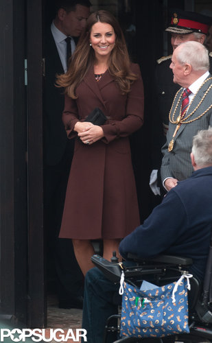 Kate Middleton Bundles Up Her Maybe Baby Girl Bump in Grimsby Kate Middleton Bundles Up Her Maybe Baby Girl Bump in Grimsby
