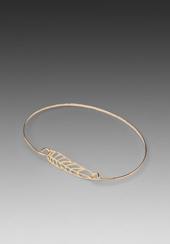 jewelry x REVOLVE kris nations Pluma Feather Bangle