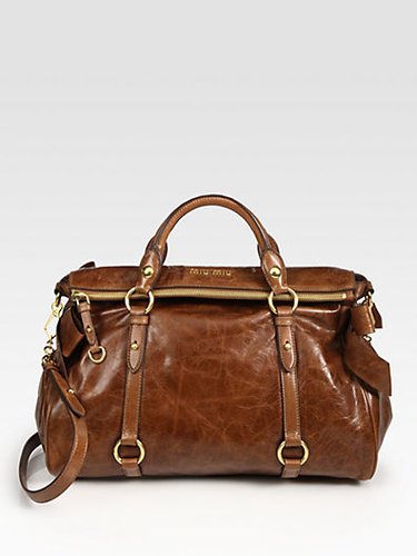 Miu Miu Vitello Lux Large Bow Bag