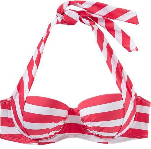 Women's Striped Halter Bikinis