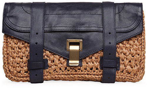 Proenza Schouler / PS1 Raffia Pochette