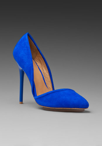 Lamb Meridith Suede Heel