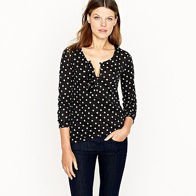 Ruffle henley