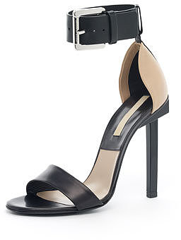 Michael Kors Two-Tone Sandal, Black
