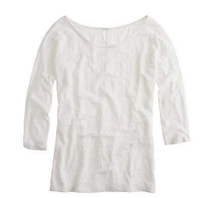 Drapey elbow-sleeve tee