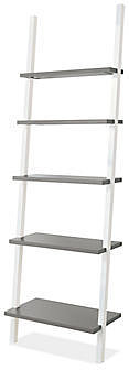 Gallery Leaning Shelves in White