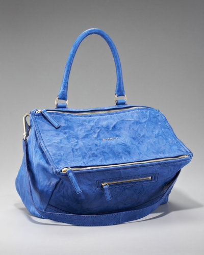 Givenchy Pandora Satchel, Bright Blue, Large