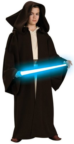 Rubies Star Wars Childs Super Deluxe Jedi Robe Costume