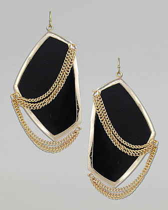 Kendra Scott Kavita Earrings, Black