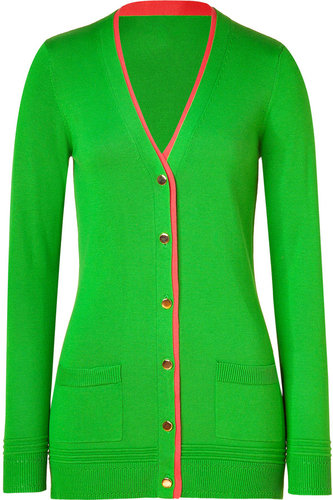 Milly Grass/Watermelon Long Cardigan