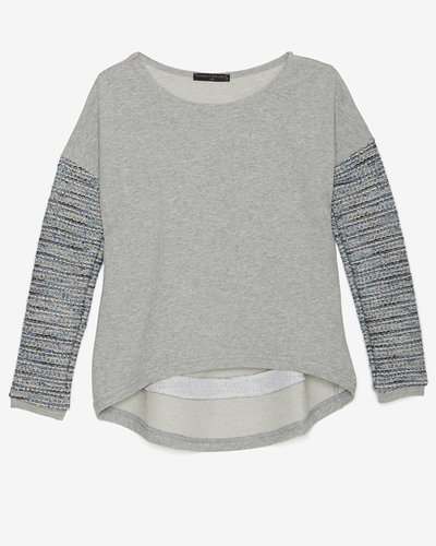 Generation Love Contrast Sleeve Sweatshirt