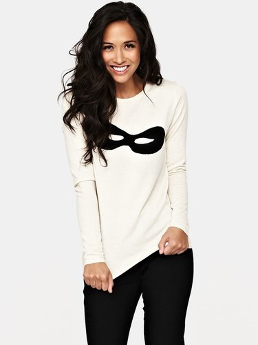 Myleene Klass Mask Knitted Jumper