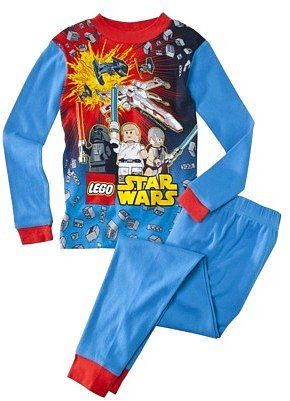 Star War Lego® Boys 2-piece Block The Force Pajama Set - Blue