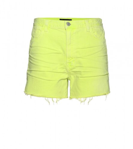 J Brand / Christopher Kane HI RISE CUT-OFF SHORTS