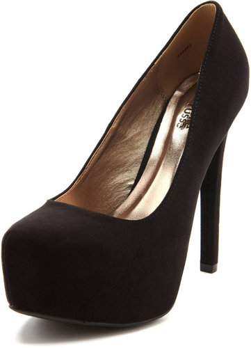 Suede Heels