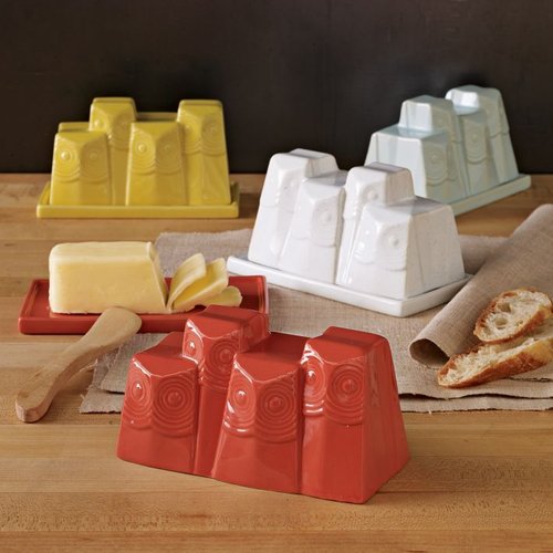 Owl Butter Dish