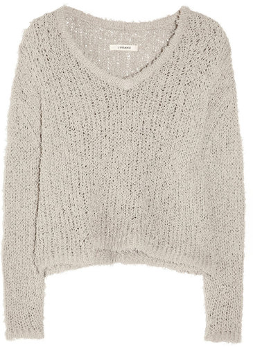 J Brand Martha loose-knit cotton-blend sweater