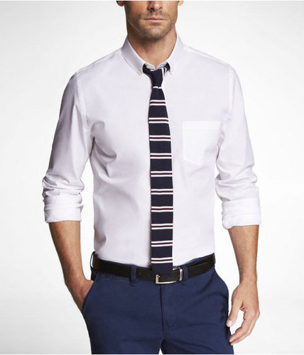 1mx Fitted Button-Down Collar Shirt
