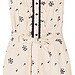 ALICE by Temperley Printed cotton playsuit