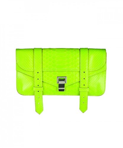 Proenza Schouler PS1 Pochette Python