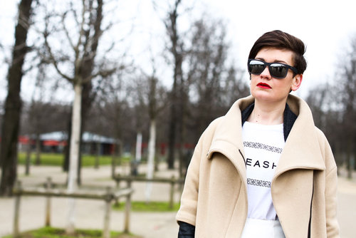 Another short crop, but this time paired with a red lip.
Another short crop, but this time paired with a red lip.