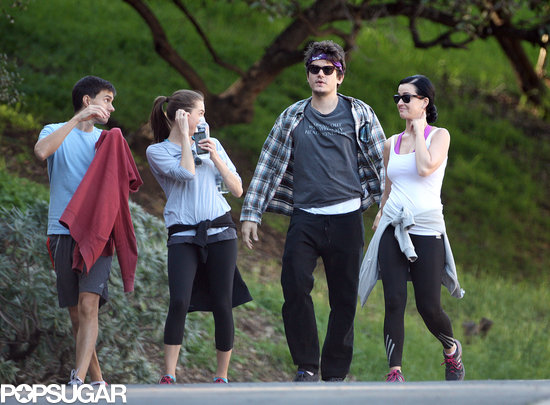 Ricky Van Veen and Allison Williams met up with John Mayer and Katy Perry for a hike in LA.
Ricky Van Veen and Allison Williams met up with John Mayer and Katy Perry for a hike in LA.