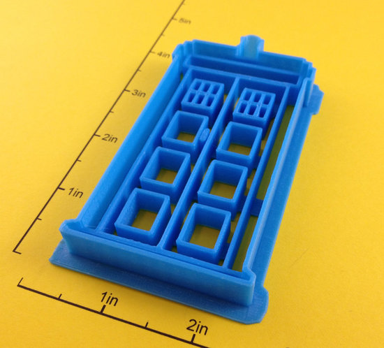 TARDIS Cookie Cutter TARDIS Cookie Cutter