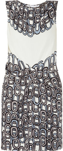 Diane von Furstenberg Amami printed crepe dress