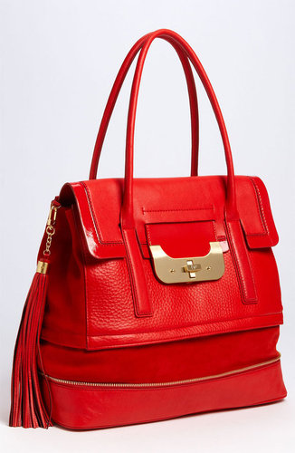 Diane von Furstenberg 'Harper Laurel' Leather Shoulder Bag