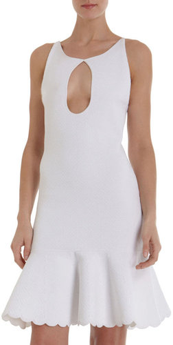 Yves Saint Laurent Peplum Waist Dress
