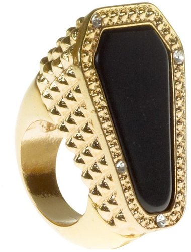 Belle Noel By Kim Kardashian Stone and Pave Cocktail Ring