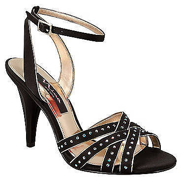 NINA Deana Strappy Satin Sandals