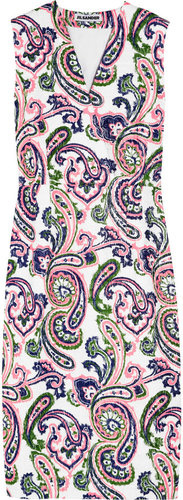 Jil Sander Lunetta paisley-print woven dress