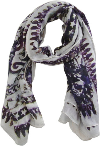 Balmain Eagle Print Scarf